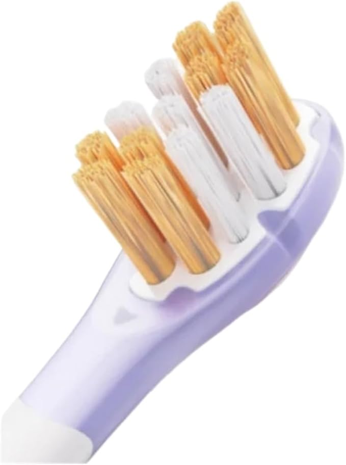 Toothbrush Replacement Brush Head Compatible with HX3/6/9 Series economical Medium Soft bristles 2(YH751-ORANGE)