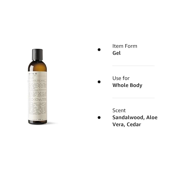 Le Labo Santal 33 Shower Gel - 8 oz./237ml