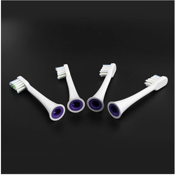 A78E-12Pcs Replacement Toothbrush Heads Compatible for V1X3/X3U X1/X3/X5 Electric Tooth Brush White