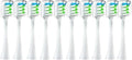 20PCS Replacement Brush HeadsCompatible for X3/X3U/X5 Toothbrush Soft Suitable Vacuum Bristle Nozzles(20pcs White)
