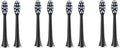 Compatible for S7 Brush Heads Super Sonic Electric Toothbrush Accessories Replacement(8 Black Brush Head)