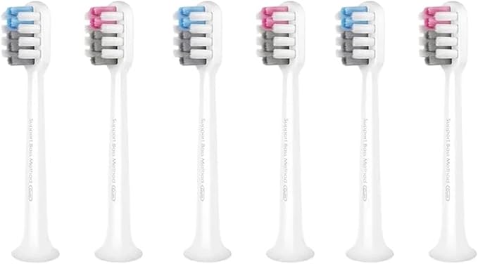 Compatible C1 Electric Toothbrush Replancement Brush Heads Sensitive Cleanning Tooth Head Bristle Nozzles(3boxes Sensitive Typ)