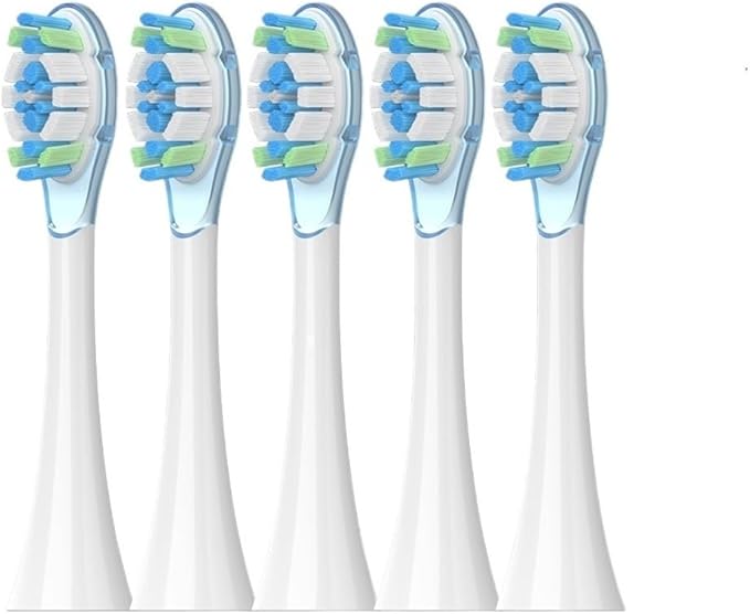 Compatible for Xiaomi Sweeping Electric Toothbrush Pro Head Mes609/610(Mes609or610-5Pcs)