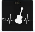 Guitar Player Heartbeat Digital Scale for Body Weight Smart Weight Scale Bathroom Body Scale for Home Bedroom