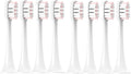 Replacement Toothbrush Heads Compatible for T300 T500 T7008PCS(8pcs White-Pink)