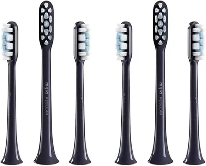 Compatible with Xiaomi Mijia T301 T302 Smart Electric Toothbrush Heads(6 pcs Blue)