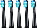 5-10Pcs Replacement Brush HeadsCompatible for Seago/Fairywill Electric Toothbrush FW/SG 507/508/515/551/917/959/908(5pcs Black)