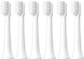 6/12Pcs Replacement Brush Heads for XIAOMI MIJIA T100 Mes603 Electric Toothbrush Vacuum Dupont Soft Bristle Suitable Nozzles(T100-WH-6PCS)