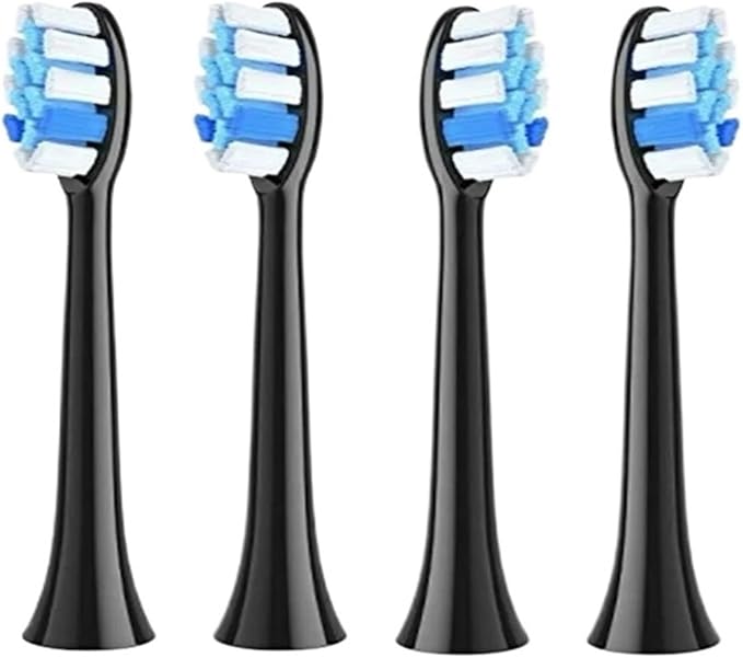 Compatible for P11 T9 P80 Electric Toothbrush Heads Compatible with Toothbrush4/8/16pcs(8WHITE)