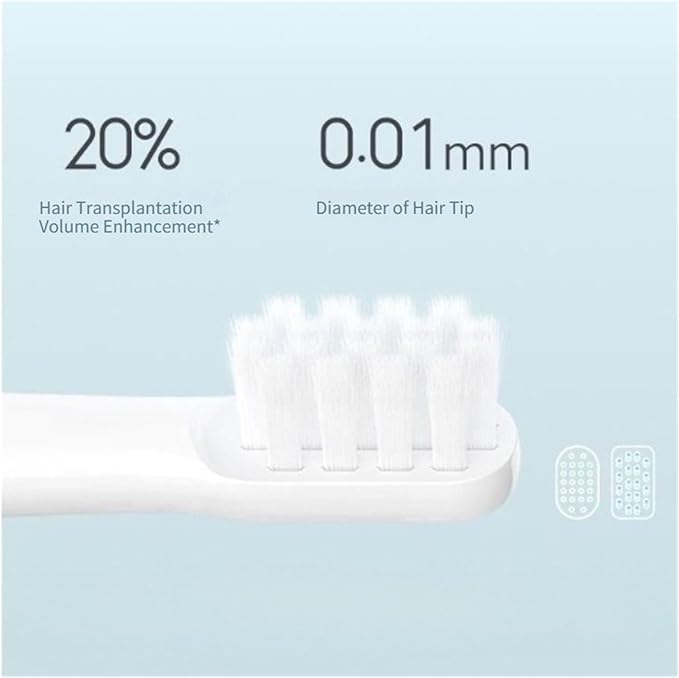 Compatible for T100 Electric Toothbrush Head Ultrasonic Automatic Rechargeable Soft