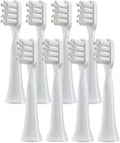 8PCS Toothbrush Replacement Heads for Xiaomi Mijia T100 Mi Smart Electric Head(8 White-Soft)