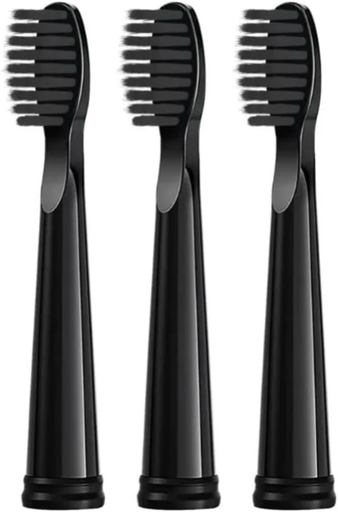 Replacement Toothbrush Heads Compatible for SG-575/507B/508/551/958/908/909/917/610/659/719/910/548/2303 Electric(3 Black Care(Soft))