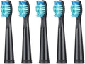 Compatible for Replacment Tooth Brush Head Electric Toothbrush Heads Comfortable Soft Bristle SG-507B/908/909/917/610/659/719(Black)