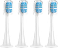 4pcs Replacement Brush Heads for T300 T301 T500 Electric Toothbrush Head(B)