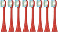 Compatible for Toothbrush Head Replacement T10S/T10/T3/T5/T6/T20/S3/ST051/V5/E7/L11//P6 Vacuum Brush(Red)