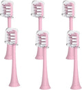 12pcs Replacement Heads Compatible for SOOCAS X3/X3U/X5 Toothbrush Clean Tooth Brush Soft Bristle Nozzles(Pink)