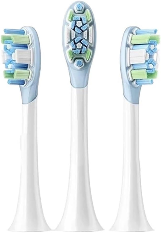 Replacement Brush HeadsCompatible for XIAOMI Mijia Electric Toothbrush MES609/610 Pro Sonic Sweep Vibration 3PCS(Standard 3 pcs)