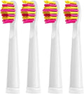 12Pcs Replacement Brush Heads Toothbrush HeadCompatible for Bristle Tooth(Pink)