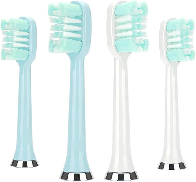 Electric Toothbrush Replacement Heads ForCompatible for M07/M08/M07B/702/722 Sonic4/8/16PCS(16pcs White)
