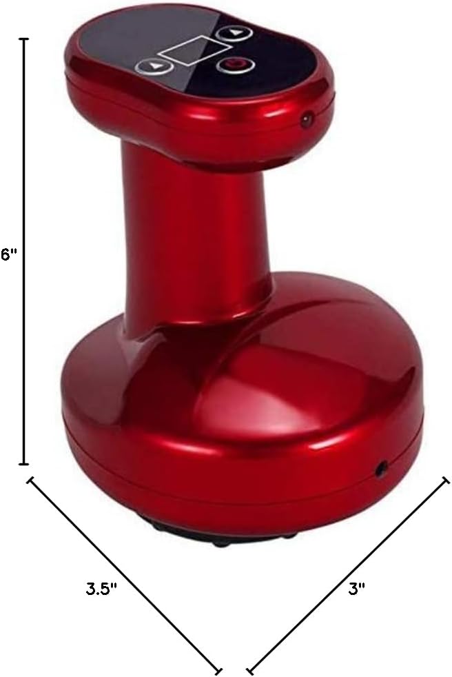 Electric Scraping Instrument Lymphatic Drainage Cupping Suction Machine Massager