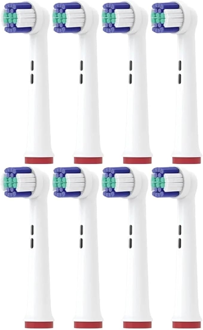 Oral Electric Toothbrush Head P2/4000/3757/d12/3766 Compatible For OLB Replacement Head Universal(20X-8Pcs)
