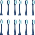 12PCS Replacement Tooth Brush Heads Compatible for X/X PRO/ Z1/ F1/ One/Air 2 /SE Sonic Soft Electric Toothbrush Cleaning(12pcs Dark Blue)