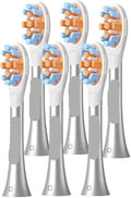 Compatible for Oclean Electric Toothbrush Head Soft Bristles Interactive Design Cleaning Accessory(Oclean P3K6 6Pcs)