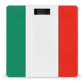 Digital Bathroom Scale for Body Weight Scale with Bright LCD Display High Accuracy Step-On Technology Auto On/Off Italy Flag Digital Scales 400 Lbs /180kg