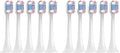 10pcs Replacement Brush HeadsCompatible for T300 T500 Toothbrush Head Soft Bristle Nozzles(10pcs Pink)