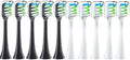 10PCS Replacement Brush HeadsCompatible for X3/X3U/X5(10PCS (BW))
