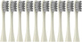 Replacement Brush Heads for Compatible ForOclean Flow/X/X PRO/F1/ One/Air 2 Sonic Electric Toothbrush Blue Green Soft Bristle Nozzles(10 Beige)