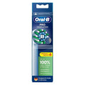 Oral-B Pro CrossAction Original Electric Toothbrush Heads - Superior Teeth Cleaning Replacement Brushes with Innovative X Bristles Toothbrush Attachment - White Pack of 6