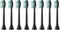 Replacement Toothbrush HeadsCompatible for Lenovo B002DC/B009DC/B001/B004/B005/B006Soft Deep Cleaning Whitening8-16pcs(8pcs Black)