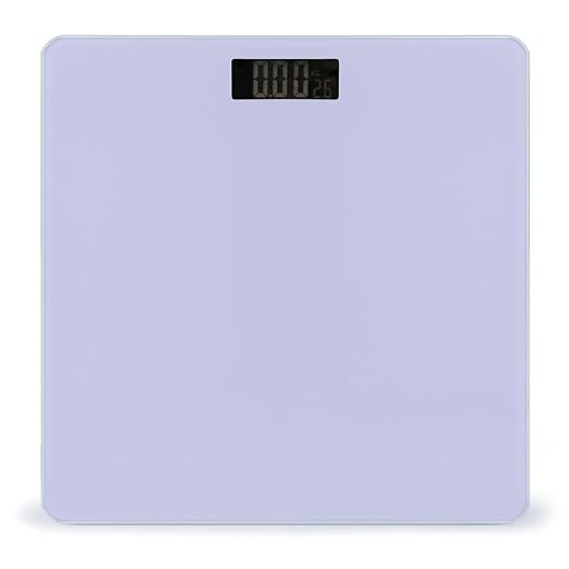 Women's Digital Bathroom Weighing Scale Automatic Switch Energy Saving Scale Smart Scale for Body Weight Light Purple