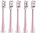 Compatible for SOOCAS X3 X5 X3U X1 V1 V2 Head Bristle Replacement Brush Heads Nozzles with Anti-dust Cap10pcs(Pink)
