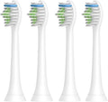 Compatible for H-X6950/H-X6780/H-X6930/H-X3110/H-X9350 Soft Bristle Replacement Brush Heads White(4pcs)