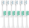 12PCS Replacement Brush HeadsCompatible for XIAOMI MIJIA T300/T500/T700 Sonic Electric Toothbrush Soft Bristle Caps(6WhiteBlue6Green)