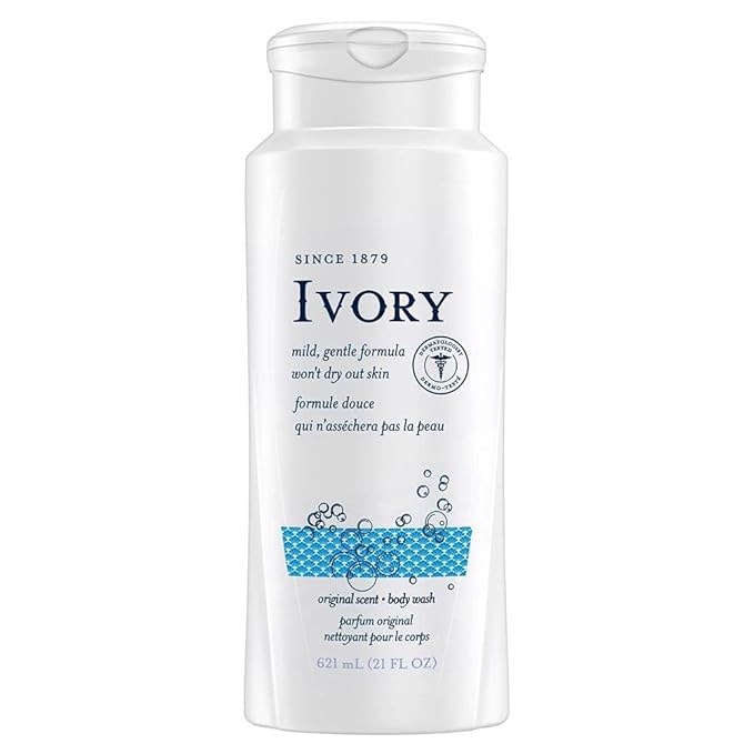 Ivory Original Scent Body Wash 21 Fl Oz (Pack of 6)