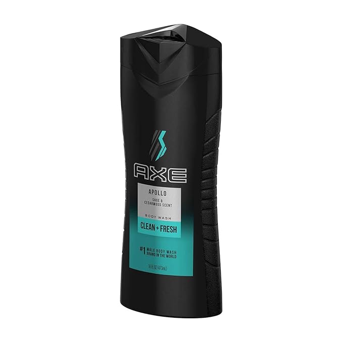 Axe Shower Gel Apollo 16 oz (Pack of 2)