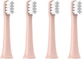 Vacuum Replacement Brush HeadsCompatible for XIAOMI MIJIA T100 4PCS Sonic Electric Tooth Soft Bristle Caps Package Nozzles(4Pink)