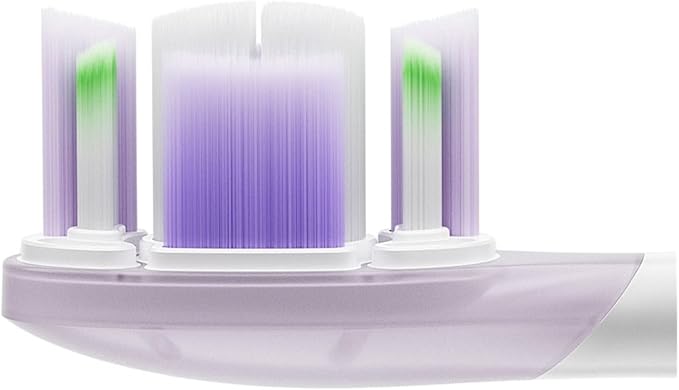 Compatible for Toothbrush Pro Replacement Heads (3 Pack) - Shock-AbsorbingFood-Grade Fade Reminder