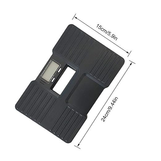 Weighing Scale Human Body Scale Multipurpose Electronic Scale Plastic Anti Drop Bathroom Scale 180Kg Black