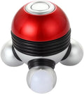 Mini Massager - Portable Compact Massage Tool for Neck Back Shoulder Leg Rechargeable &amp Adjustable Vibration for Home Office Travel Use