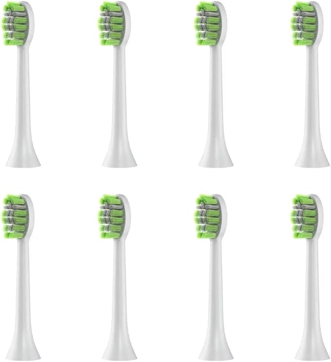 8-16pcs FW-Y05 YD05 JK-Y05 Toothbrush Heads Compatible for Replacement Soft Bristles Nozzles(8pcs White)