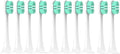 10pcs Replacement Brush HeadsCompatible for T300 T500 Toothbrush Head Soft Bristle Nozzles(10pcs Green)
