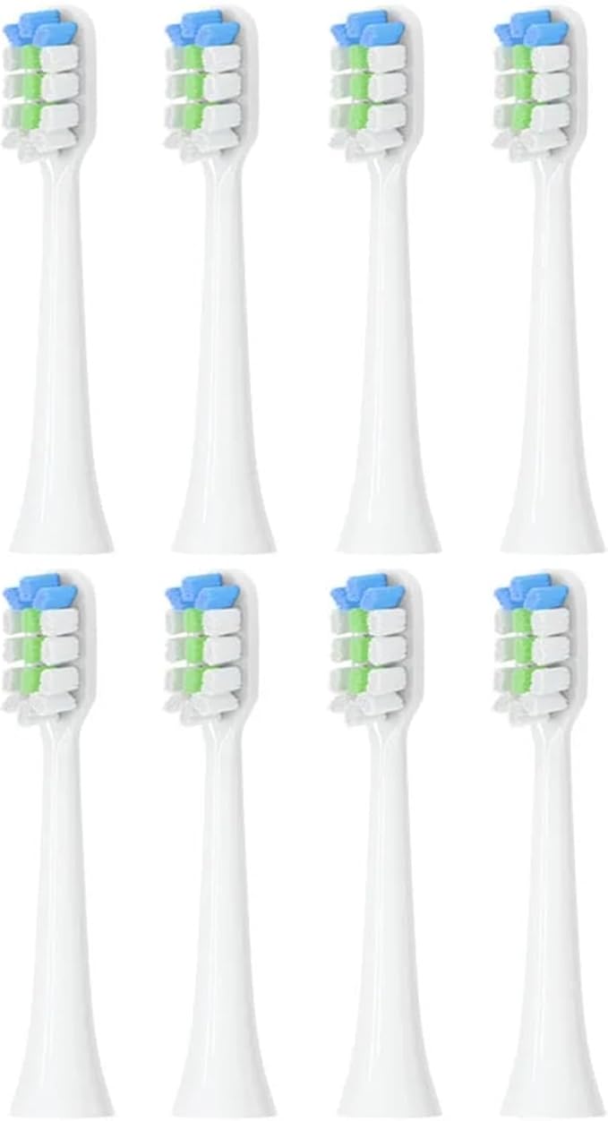 Compatible for 16 Pcs Electric Toothbrush Replacement Brush Head SN-P1 Bright White(White 16pcs)
