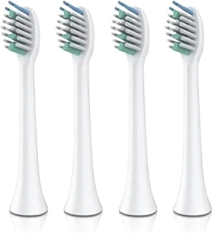 4pc Tooth Brush Head Replacement for S100 Ultrasonic Toothbrush(White-10)