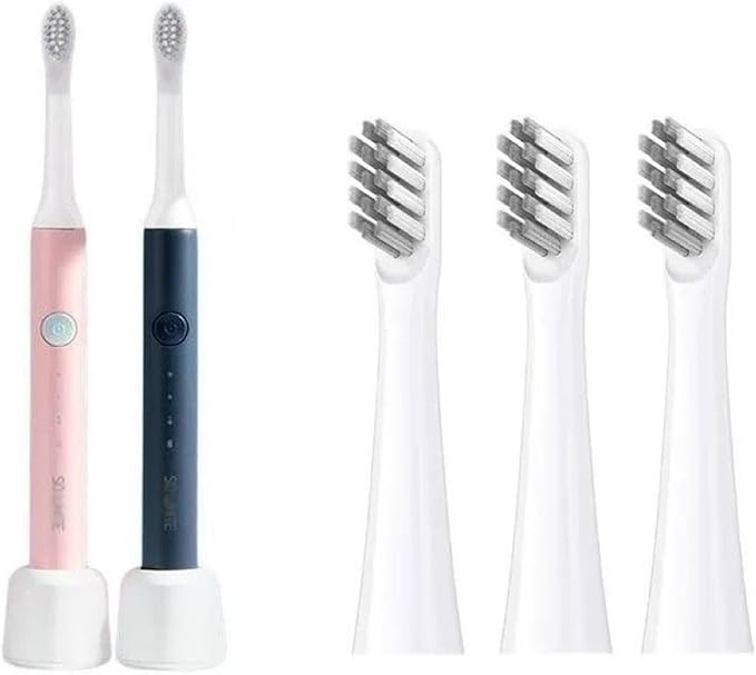 Replacement Toothbrush HeadsCompatible for SOOCAS EX3 Bristles（16PCS ）(16pcs White)