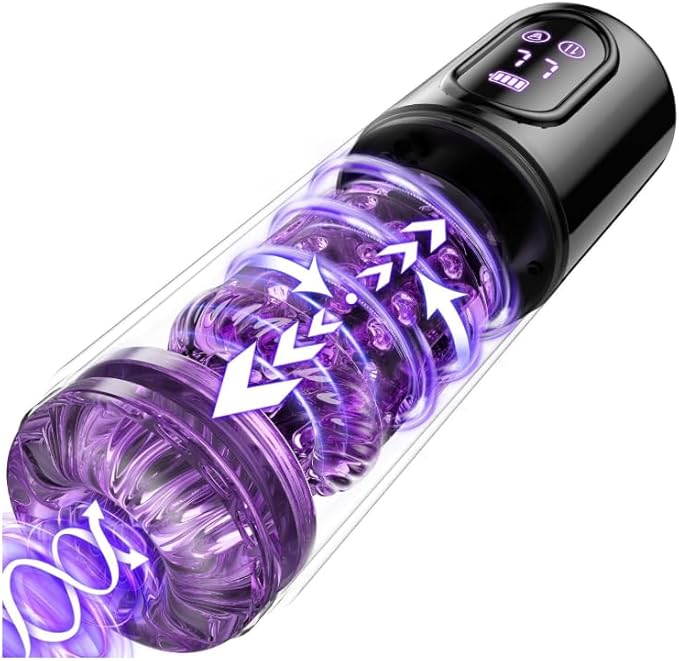 2025 Male Masterburbatar Hands Free with 7 Thrusting 7 Sucking Heating Vibration Modes Blowjobob Machine for Man Pocket Puzzy Male Mastusbafor Automatic Tight Viboators Sleeve Hoodies EMC946