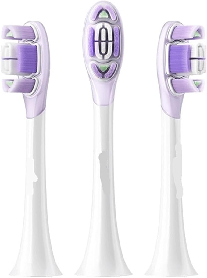 Compatible for XIAOMI Toothbrush Replacement Heads (3 Pack) - Shock-Absorbing